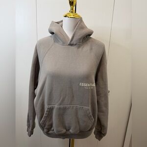 Fear of God ESSENTIALS Hoodie in Taupe Gray